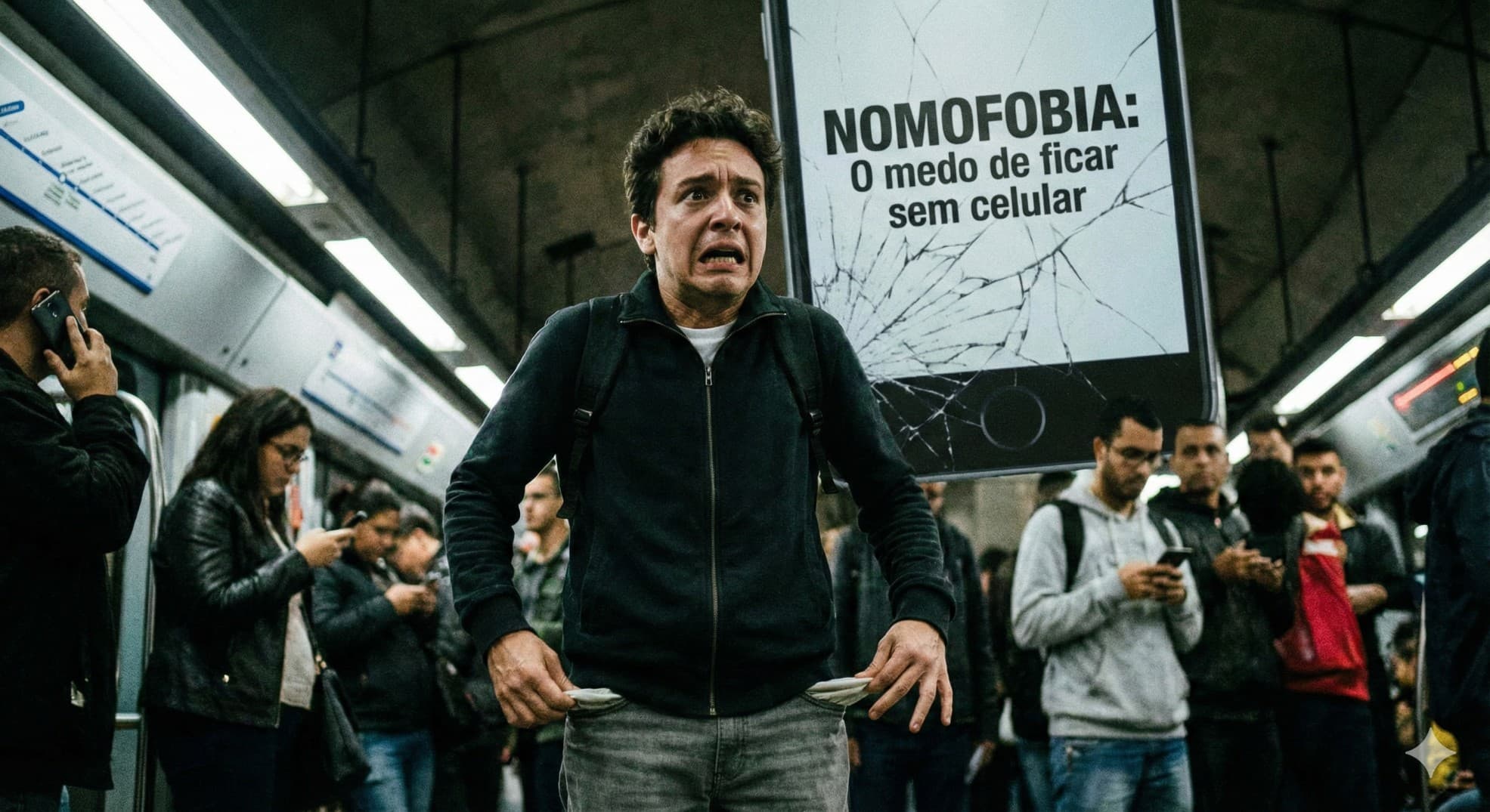 Nomofobia: o medo de ficar sem celular